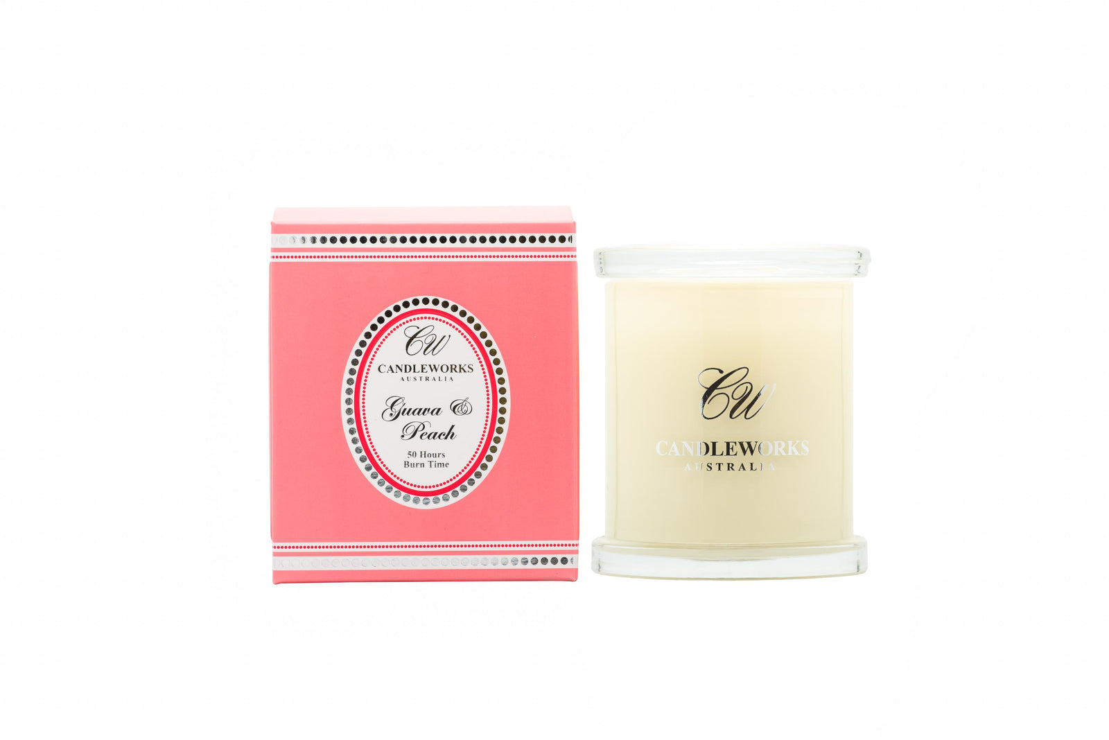 Guava & Peach Candle